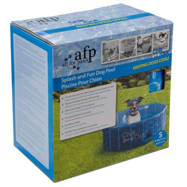 All for Paws Chill Out Splash & Fun Hundepool - S-Swimmingpools-Fresspack.de