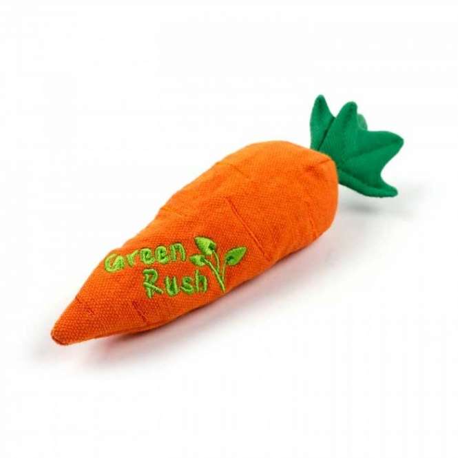 All for Paws Green Rush Carrot Katzenspielzeug mit Catnip-Catnip- & Baldrian-Spielzeug-Fresspack.de
