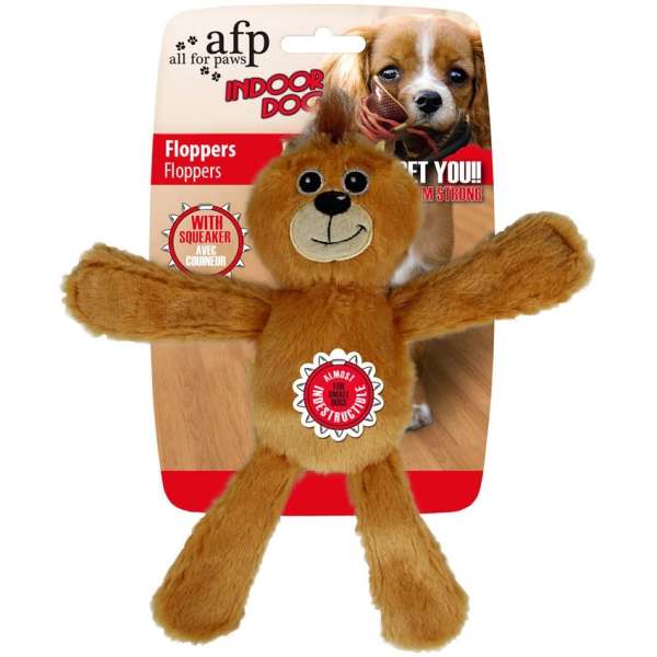 All for Paws Indoor Dog Plüschspielzeug Floppers-Hundespielzeug & Sport-Fresspack.de