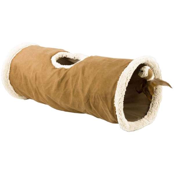 All for Paws Katzentunnel mit Lammfell-Katzentunnel & Raschelsäcke-Fresspack.de