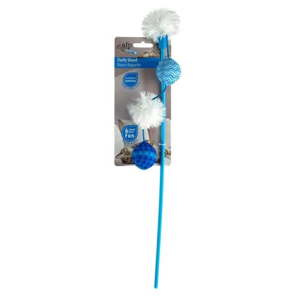 All for Paws Modern Cat Katzenangel Fluffy Wand-Katzenspielangeln & Co-Fresspack.de