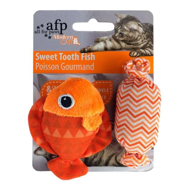 All for Paws Modern Cat Sweet Tooth Fish-Weitere Spielzeuge-Fresspack.de