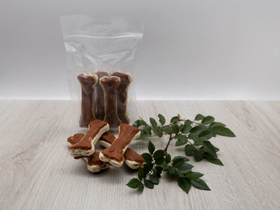 Canius Kauknochen Huhn 10cm 4St-Ergänzungsfuttermittel-Fresspack.de