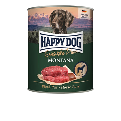 Happy Dog Pure Montana Pferd 800gD-Alleinfuttermittel-Fresspack.de