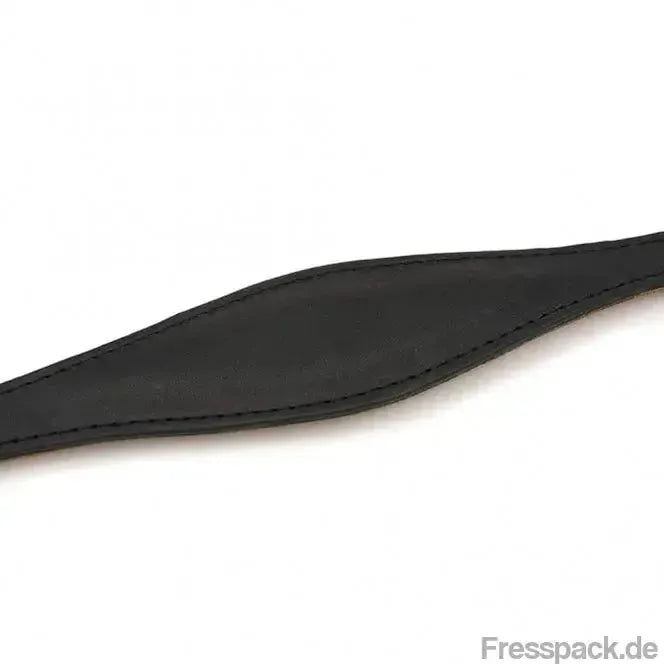Karlie Rondo Windhund-Halsband - Schwarz - 55cm/60mm-Lederhalsbänder-Fresspack.de