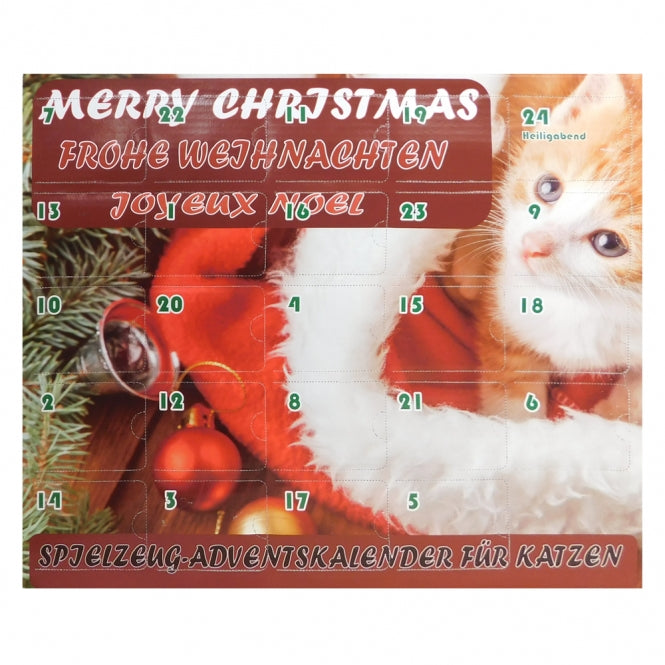 Adventskalender für Katzen-Spielzeug - Sortimente-Fresspack.de