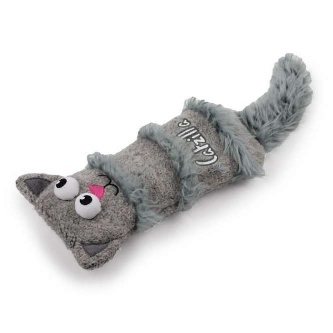 All for Paws Catzilla Cuddler extra großes Katzenspielzeug-Catnip- & Baldrian-Spielzeug-Fresspack.de