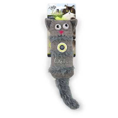 All for Paws Catzilla Cuddler extra großes Katzenspielzeug-Catnip- & Baldrian-Spielzeug-Fresspack.de