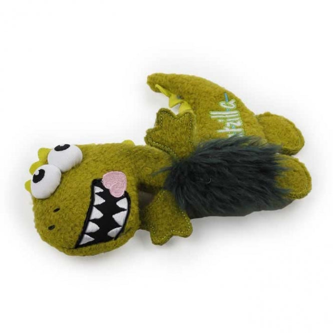 All for Paws Catzilla Jurassic Pal extra großes Katzenspielzeug-Catnip- & Baldrian-Spielzeug-Fresspack.de