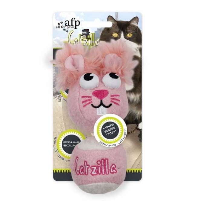 All for Paws Catzilla Mouse Ball extra großes Katzenspielzeug-Katzenbälle-Fresspack.de
