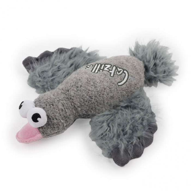 All for Paws Catzilla Zuka Bird extra großes Katzenspielzeug-Catnip- & Baldrian-Spielzeug-Fresspack.de