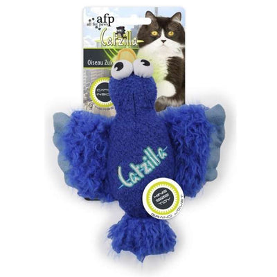 All for Paws Catzilla Zuka Bird extra großes Katzenspielzeug-Catnip- & Baldrian-Spielzeug-Fresspack.de
