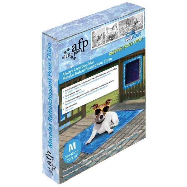 All for Paws Chill Out Always Cool Kühlmatte für Hunde - M - 50 x 40 cm-Hundebetten & Hundekissen-Fresspack.de