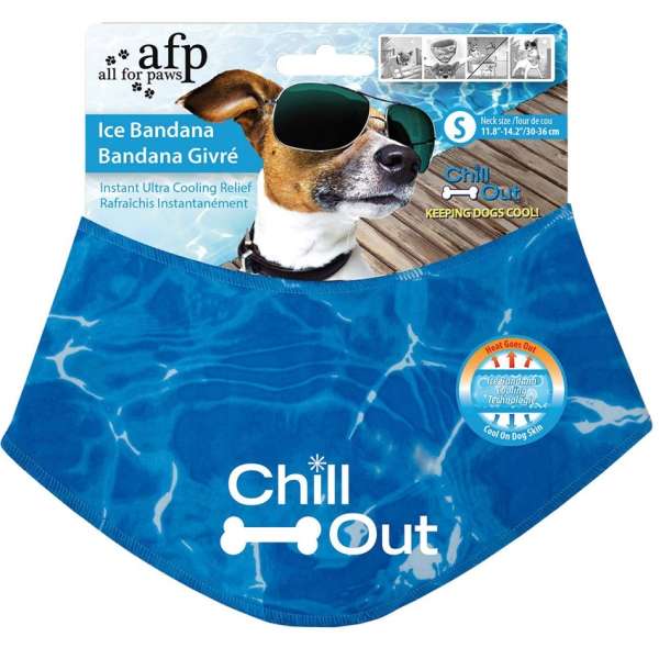 All for Paws Chill Out Ice Bandana- kühlendes Halstuch für Hunde - XL-Weitere Halsbänder-Fresspack.de