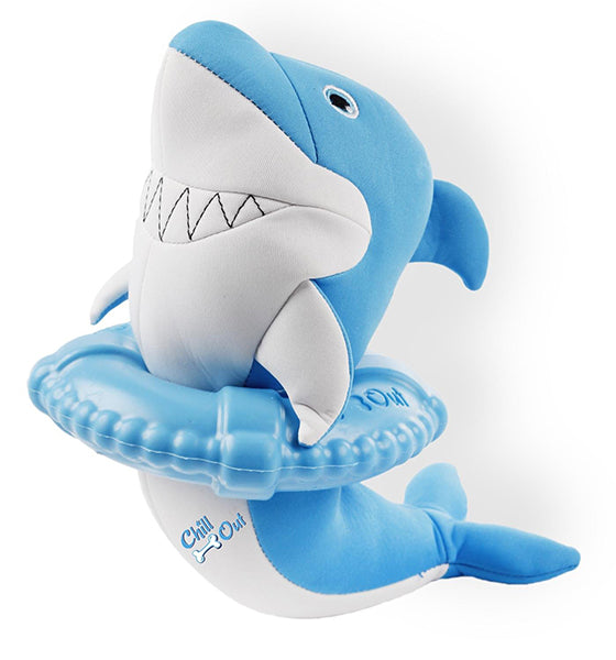 All for Paws Chill Out LifeGuard Hai Schwimmspielzeug-Squeeker-Fresspack.de