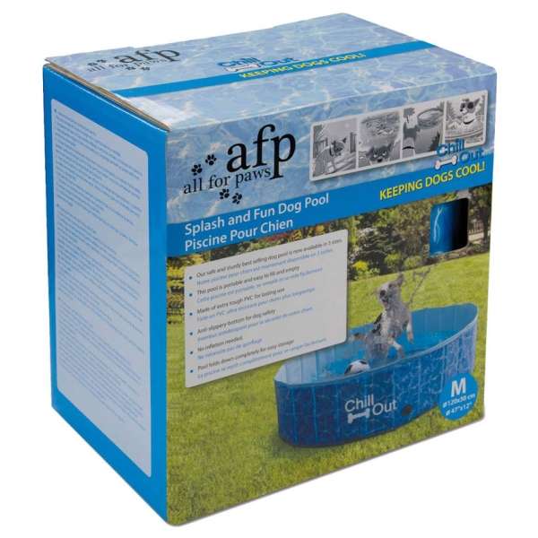 All for Paws Chill Out Splash & Fun Hundepool - M-Swimmingpools-Fresspack.de
