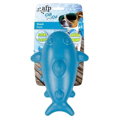 All for Paws Chill Out TRP-Spielzeug Haifisch-Squeeker-Fresspack.de