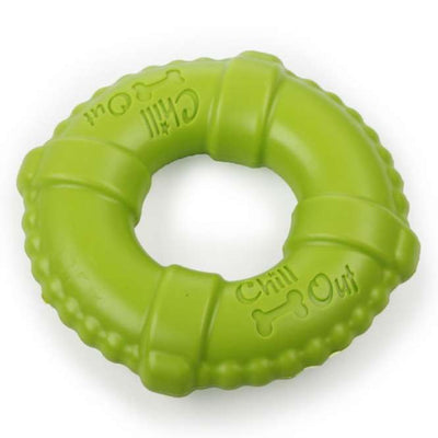 All for Paws Chill Out Water LifeRing - Grün-Aqua-Spielzeug-Fresspack.de