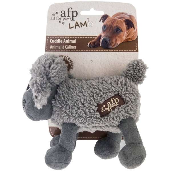 All for Paws Cuddle Animals mit Lammfell-Hundespielzeug & Sport-Fresspack.de