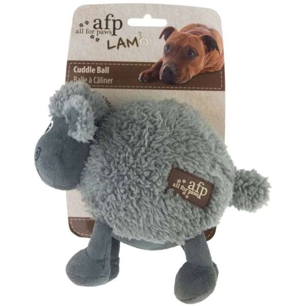 All for Paws Cuddle Ball mit Lammfell-Hundespielzeug & Sport-Fresspack.de