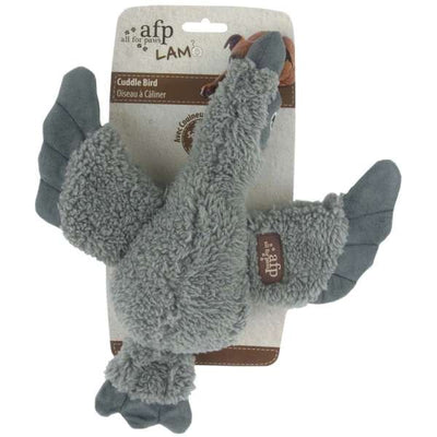 All for Paws Cuddle Bird mit Lammfell-Hundespielzeug & Sport-Fresspack.de