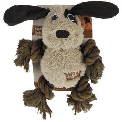 All for Paws Cuddle Rope mit Seil und Lammfell-Hundespielzeug & Sport-Fresspack.de