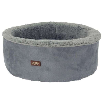 All for Paws Curl & Cuddle Katzenbett - Grau-Katzenbetten & Katzenkörbe-Fresspack.de