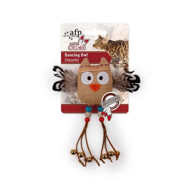 All for Paws Dreams Catcher Dancing Owl Katzenspielzeug-Weitere Spielzeuge-Fresspack.de