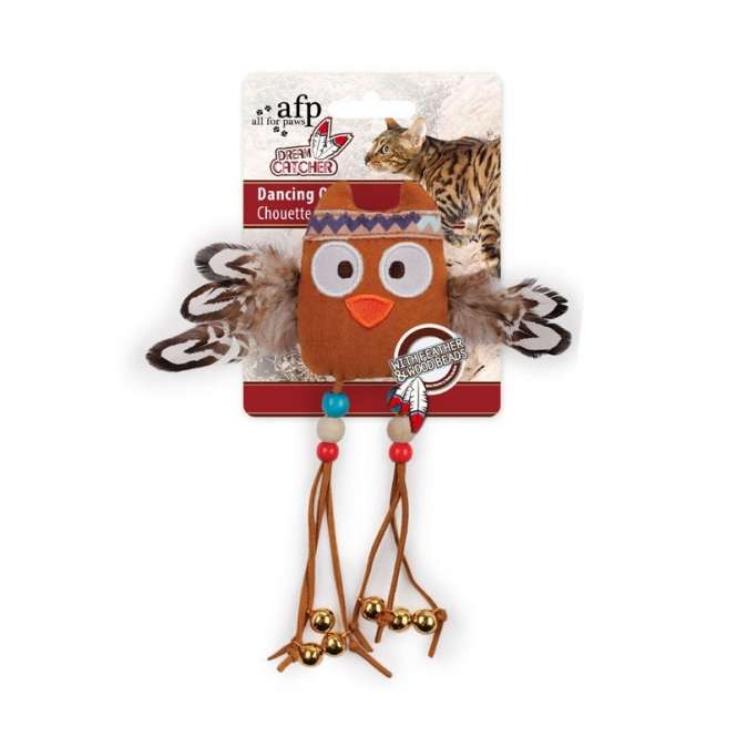 All for Paws Dreams Catcher Dancing Owl Katzenspielzeug-Weitere Spielzeuge-Fresspack.de