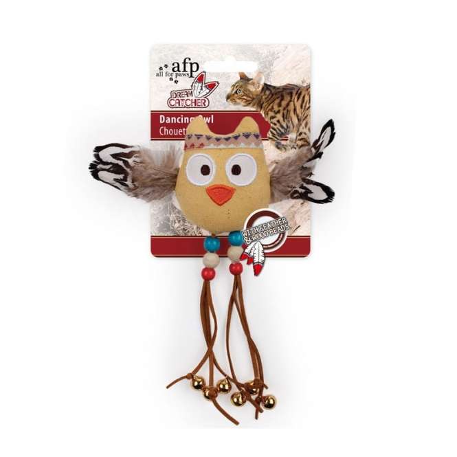 All for Paws Dreams Catcher Dancing Owl Katzenspielzeug-Weitere Spielzeuge-Fresspack.de