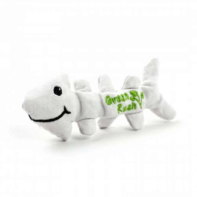 All for Paws Green Rush Fish Bones-Catnip- & Baldrian-Spielzeug-Fresspack.de