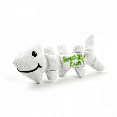 All for Paws Green Rush Fish Bones-Catnip- & Baldrian-Spielzeug-Fresspack.de
