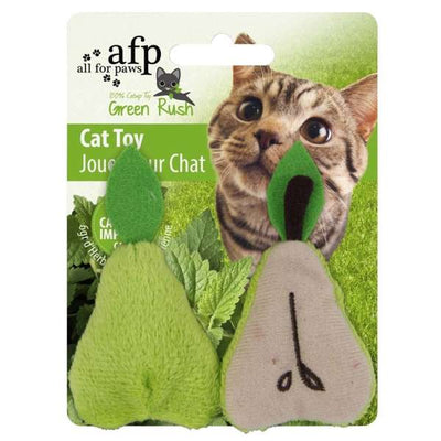 All for Paws Green Rush Fruit on the Loose-Catnip- & Baldrian-Spielzeug-Fresspack.de