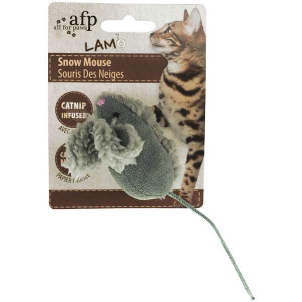 All for Paws Lammfell Maus-Catnip- & Baldrian-Spielzeug-Fresspack.de