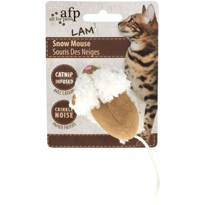 All for Paws Lammfell Maus-Catnip- & Baldrian-Spielzeug-Fresspack.de