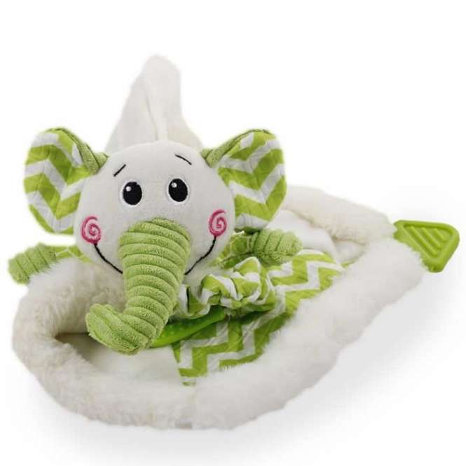All for Paws Little Buddy - Blanky Elephant-Plüschspielzeug-Fresspack.de