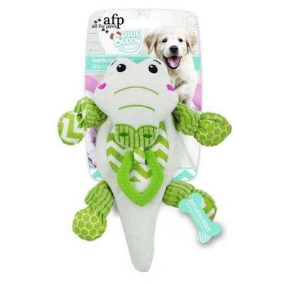 All for Paws Little Buddy - Comforting Gator-Puppy-Spielzeug-Fresspack.de