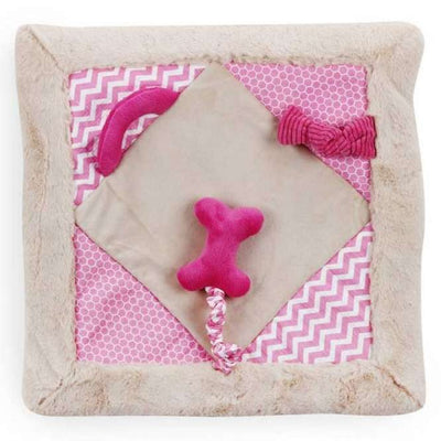 All for Paws Little Buddy - Welpenspielmatte Play Mat Rosa-Puppy-Spielzeug-Fresspack.de