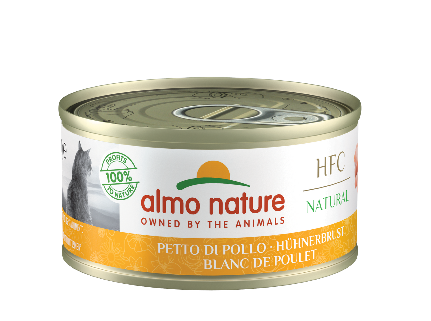 Almo Nature HFC Cat Hühnerbrust 70gD-Ergänzungsfuttermittel-Fresspack.de