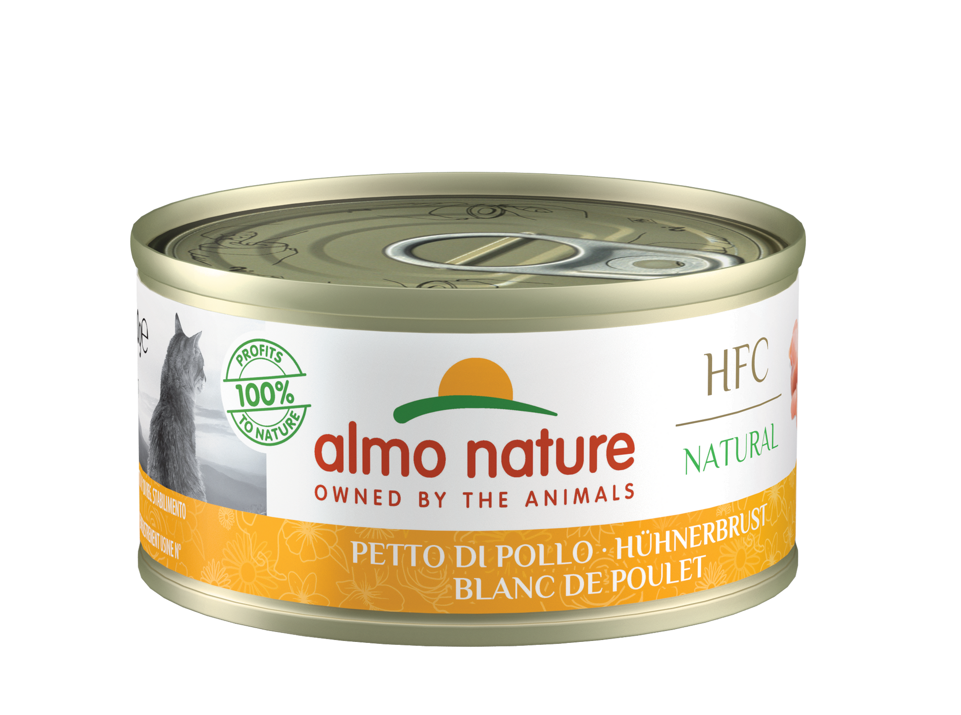 Almo Nature HFC Cat Hühnerbrust 70gD-Ergänzungsfuttermittel-Fresspack.de