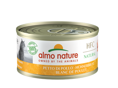 Almo Nature HFC Cat Hühnerbrust 70gD-Ergänzungsfuttermittel-Fresspack.de