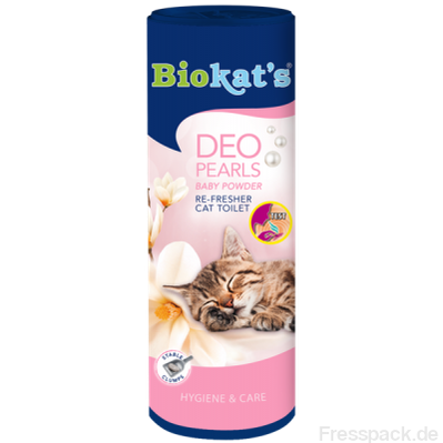 Biokats Deo Pearls Baby Powder 700g-Katzenstreu-Fresspack.de