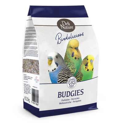 Deli Nature BIRDELICIOUS WELLENSITTICHE 2,5kg-Alleinfuttermittel-Fresspack.de