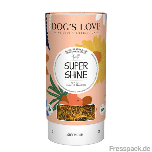DOGSLOVE Kraut Super-Shine 70g-Ergänzungsfuttermittel-Fresspack.de