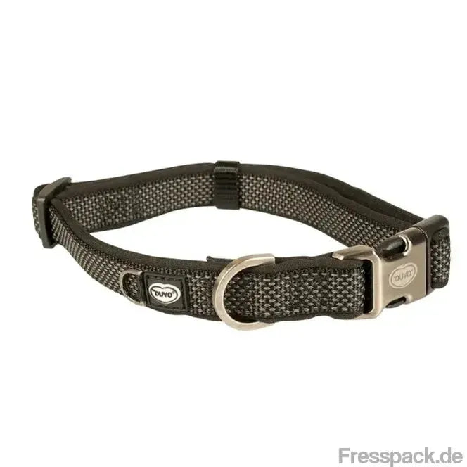 Duvoplus EXPLOR North Halsband - Schwarz - 35-55cm/20mm-Nylonhalsbänder-Fresspack.de