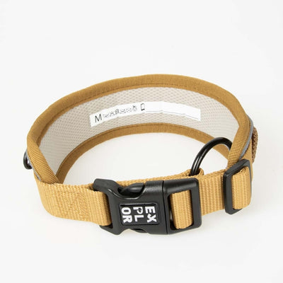 Duvoplus EXPLOR Ultimate Fit Control Halsband Classic - honey gold - M - 39-44cm-Nylonhalsbänder-Fresspack.de
