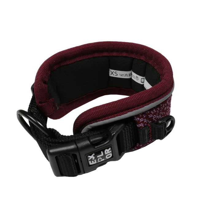 Duvoplus EXPLOR Ultimate Fit Control Halsband Fashion - plum purple - S - 34-38cm-Nylonhalsbänder-Fresspack.de