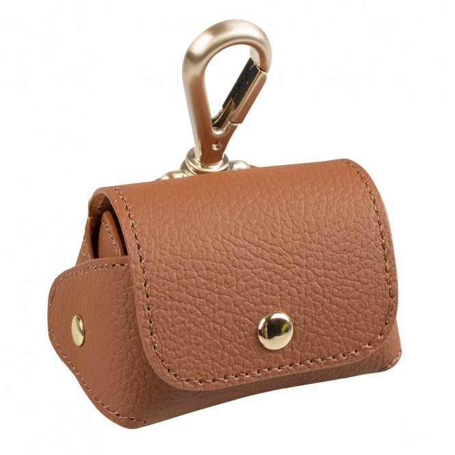 Duvoplus Hundekotbeutelspender Kunstleder - braun-Hundekotbeutel & Zubehör-Fresspack.de