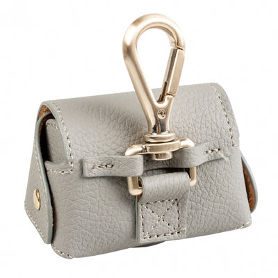 Duvoplus Hundekotbeutelspender Kunstleder - grau-Hundekotbeutel & Zubehör-Fresspack.de