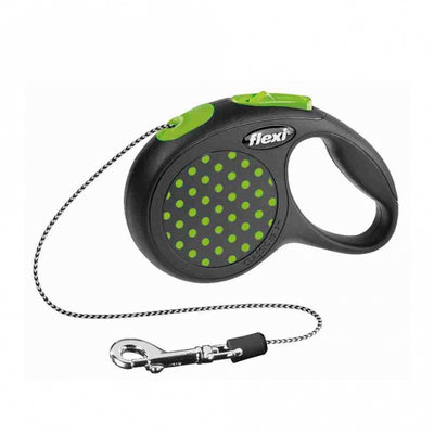 FLEXI Design Seil-Roll-Leine - 3 m, 8 kg - blau-Roll-Leinen-Fresspack.de